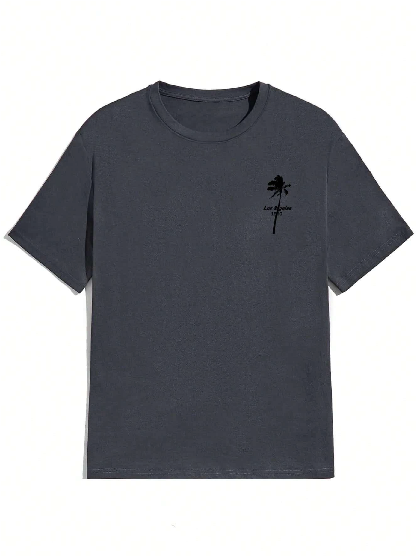 Men's Palm Tree Print T-Shirt