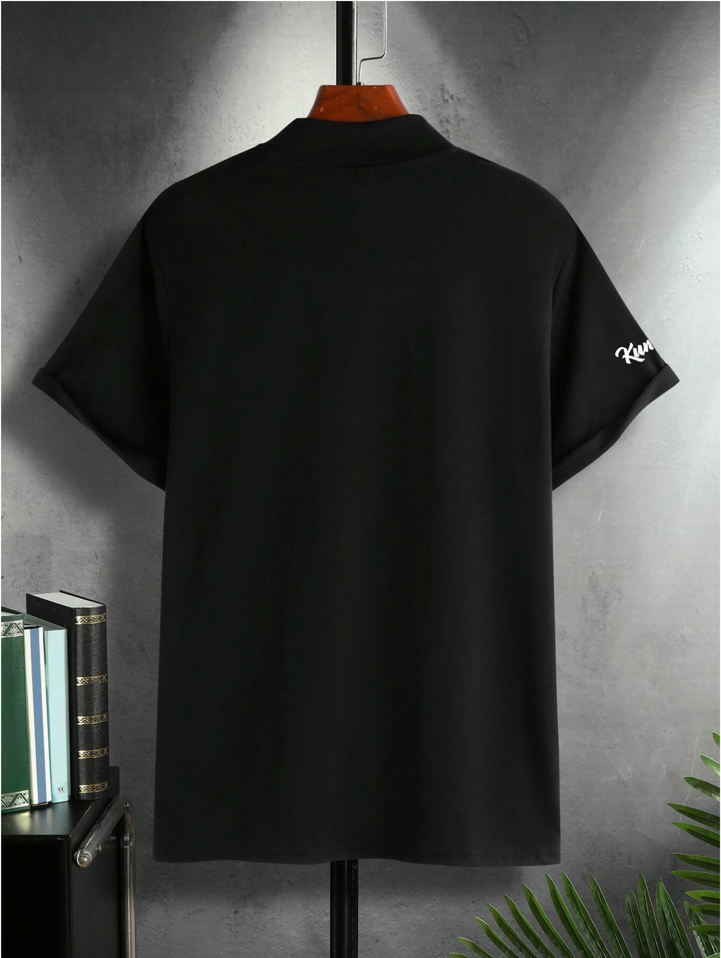 Cartoon & Letter Graphic Tee